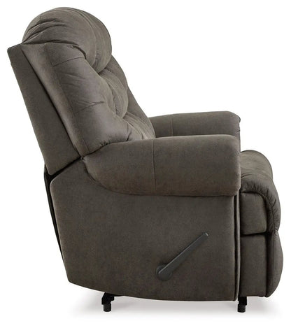 Camera Time Zero Wall Recliner gunmetal gray recliner by Unique Piece Furniture on Tampa Home & Garden Store
