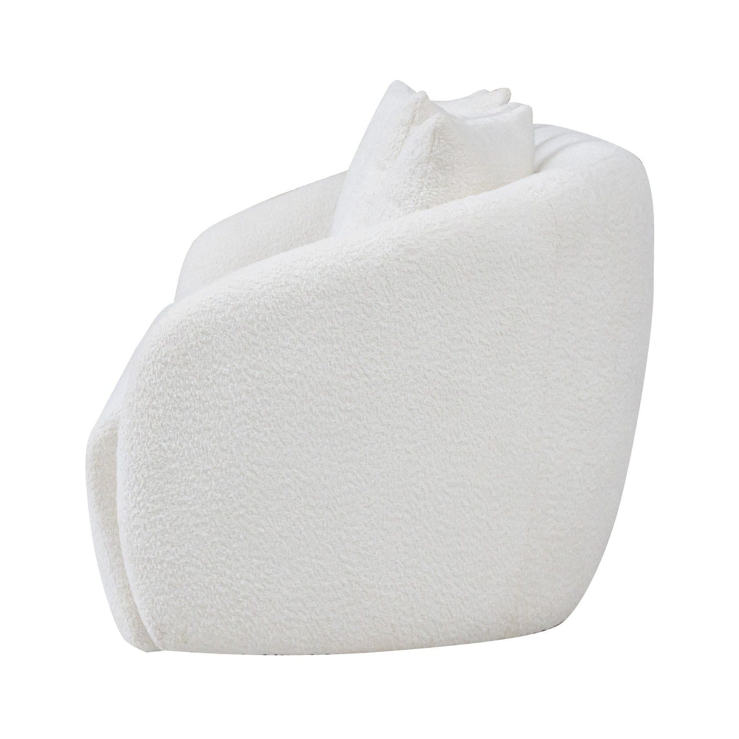 Linden Ivory Boucle Sofa For a Modern Home