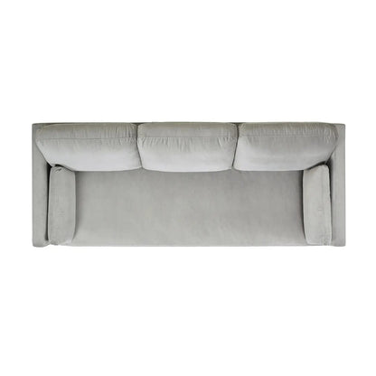 Knox Modern Farmhouse Sofa, stationary sofa in gray upholstery by Unique Piece Furniture on Tampa Home & Garden Store