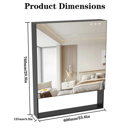 Medicine Cabinet With Mirror for Bathroom