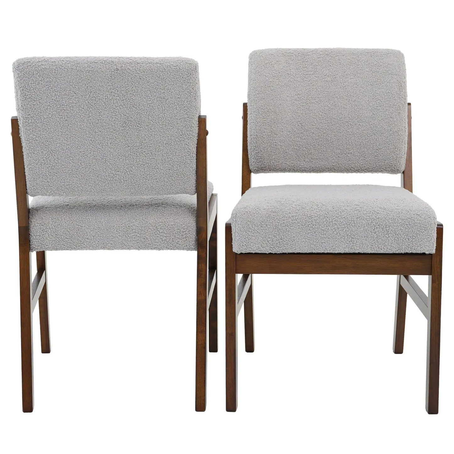 Caldwell Dining Chair Set of 2 Light Gray