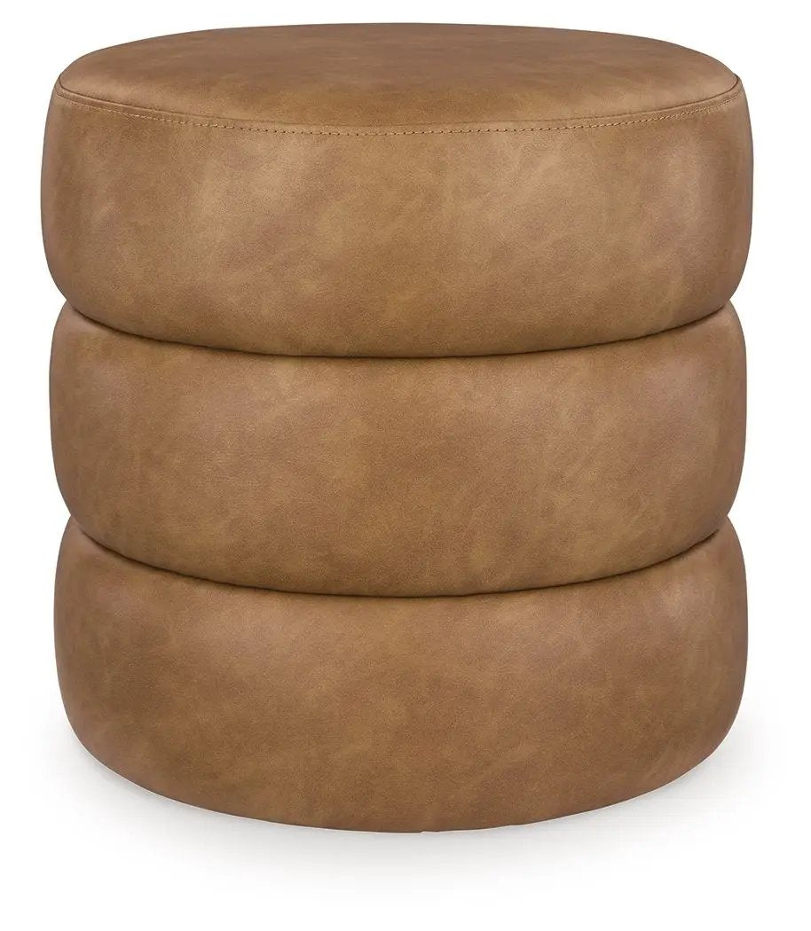 Ummi Swivel Accent Ottoman Footrest and Seat