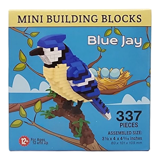 Mini blocs de construction - Geai bleu