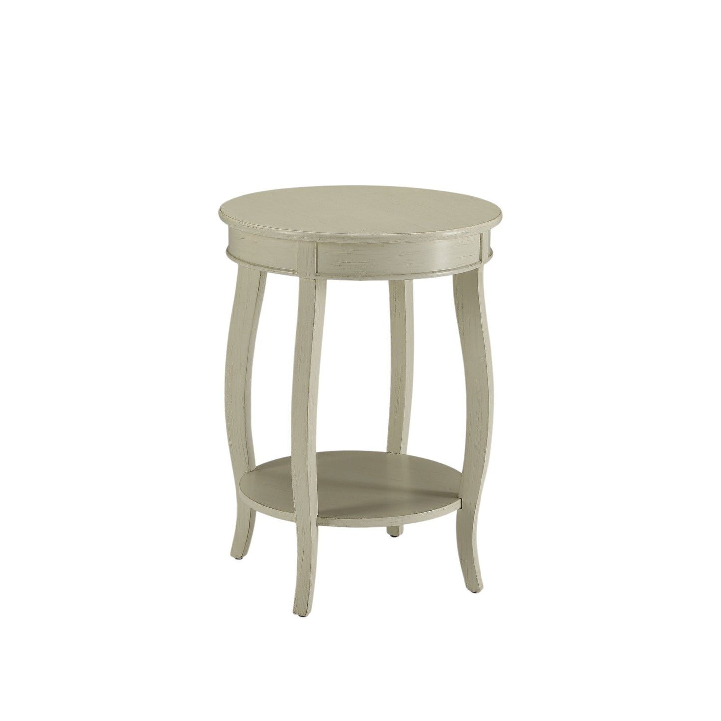 Aberta Storage Accent Table with Solid Wood Legs