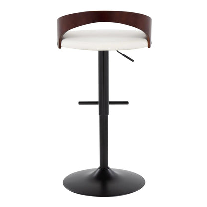 Grotto Adjustable Barstool With Swivel Set Of 2