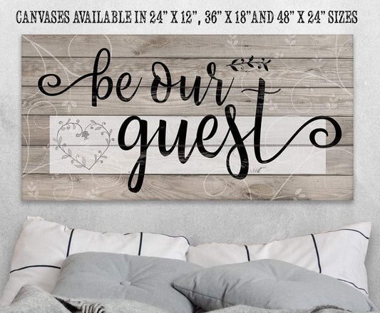 Be Our Guest - Canvas - Tampa Home & Garden Store