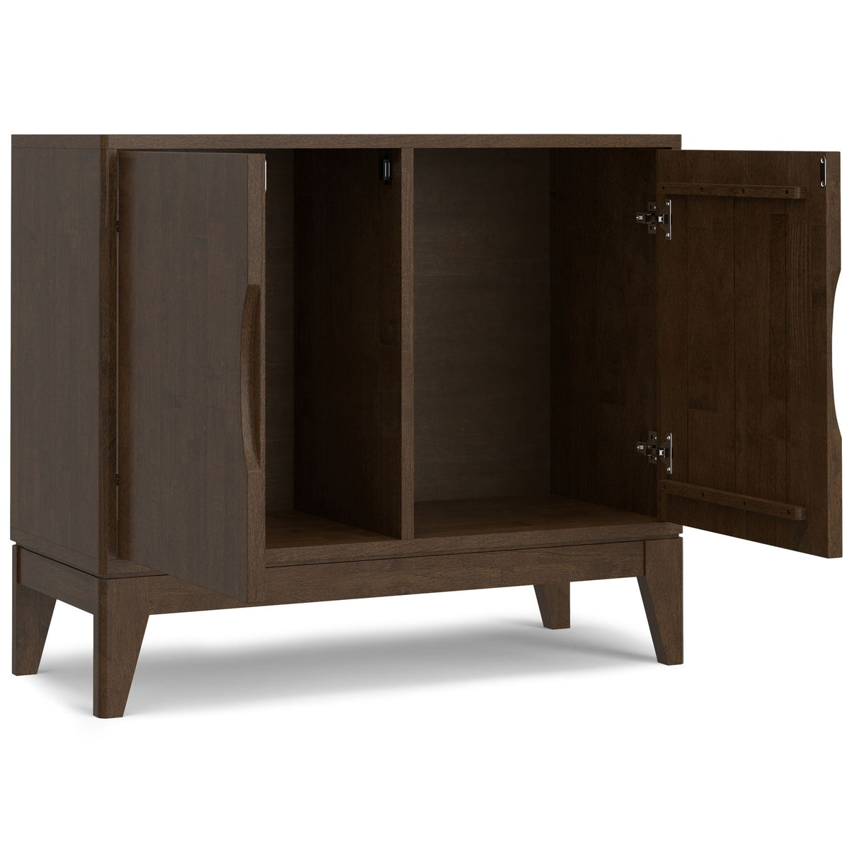 Harper Walnut Brown 2-Door Sideboard Buffet with adjustable shelves by HouseOfZazla on Tampa Home & Garden Store