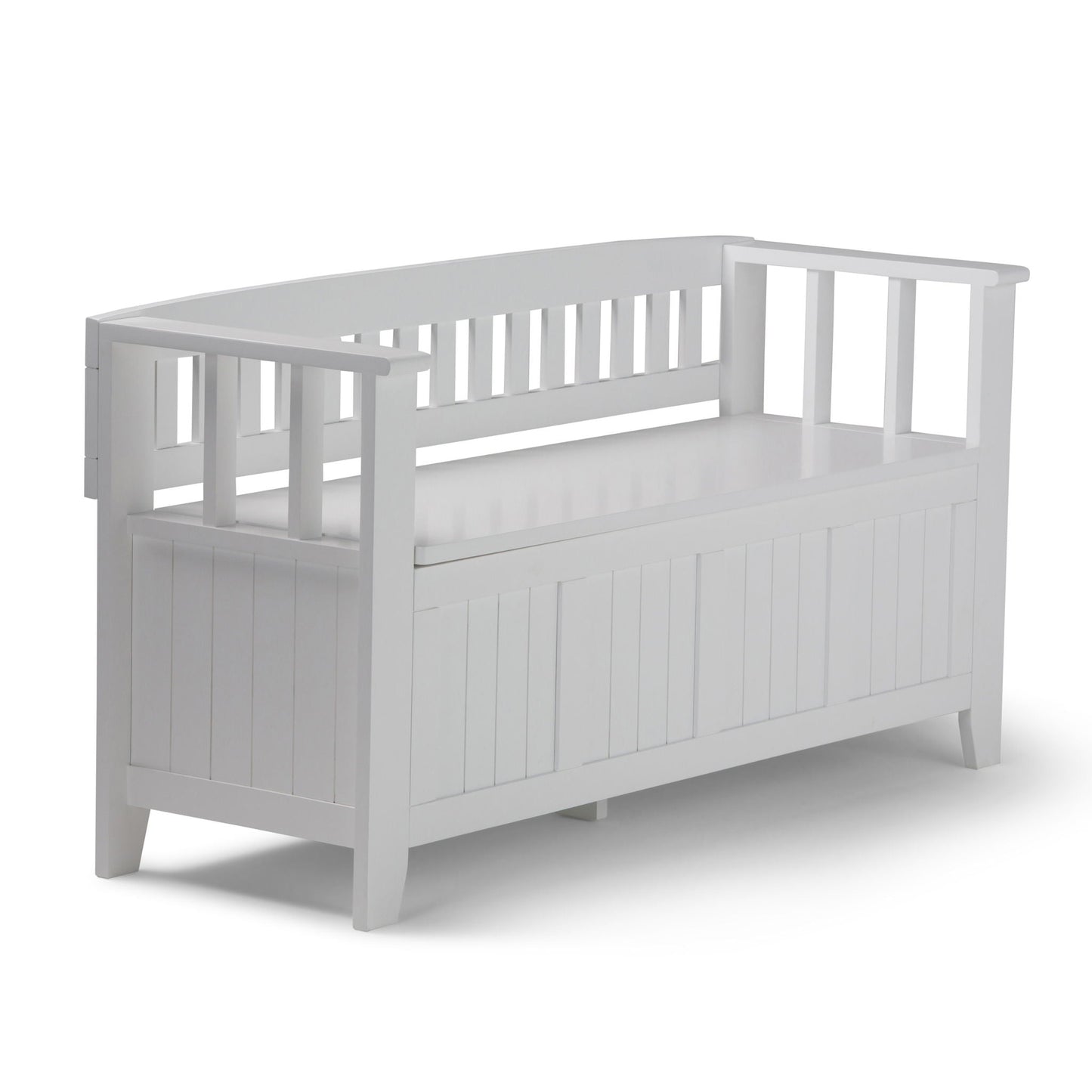 Acadian Entryway Storage Bench with Lift Lid