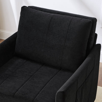 Convertible Sleeper Sofa and Storage Pockets