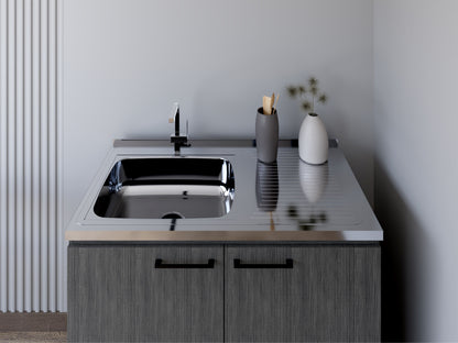 Burwood Utility Sink Cabinet for a Smokey Finish