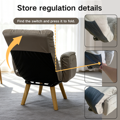 Rotatable and Adjustable Sofa Lounge Chair
