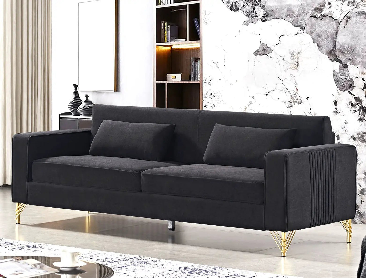 Aesthetic Three Seater Couch with Modern Appeal