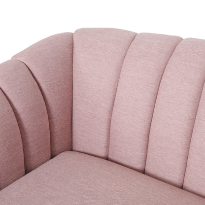 Contemporary Three Seater Sofa with Button Stitch