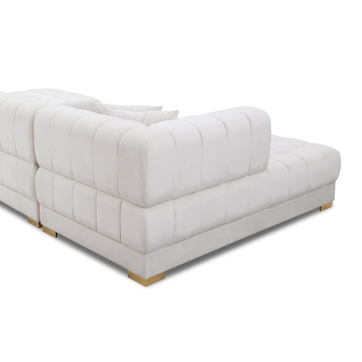 Marlow Cognac U Shape Corner Sofa For Room