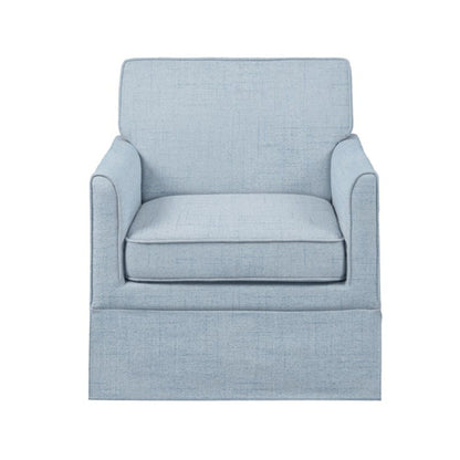 Timeless Track Arm Accent Chair And Skirt Base