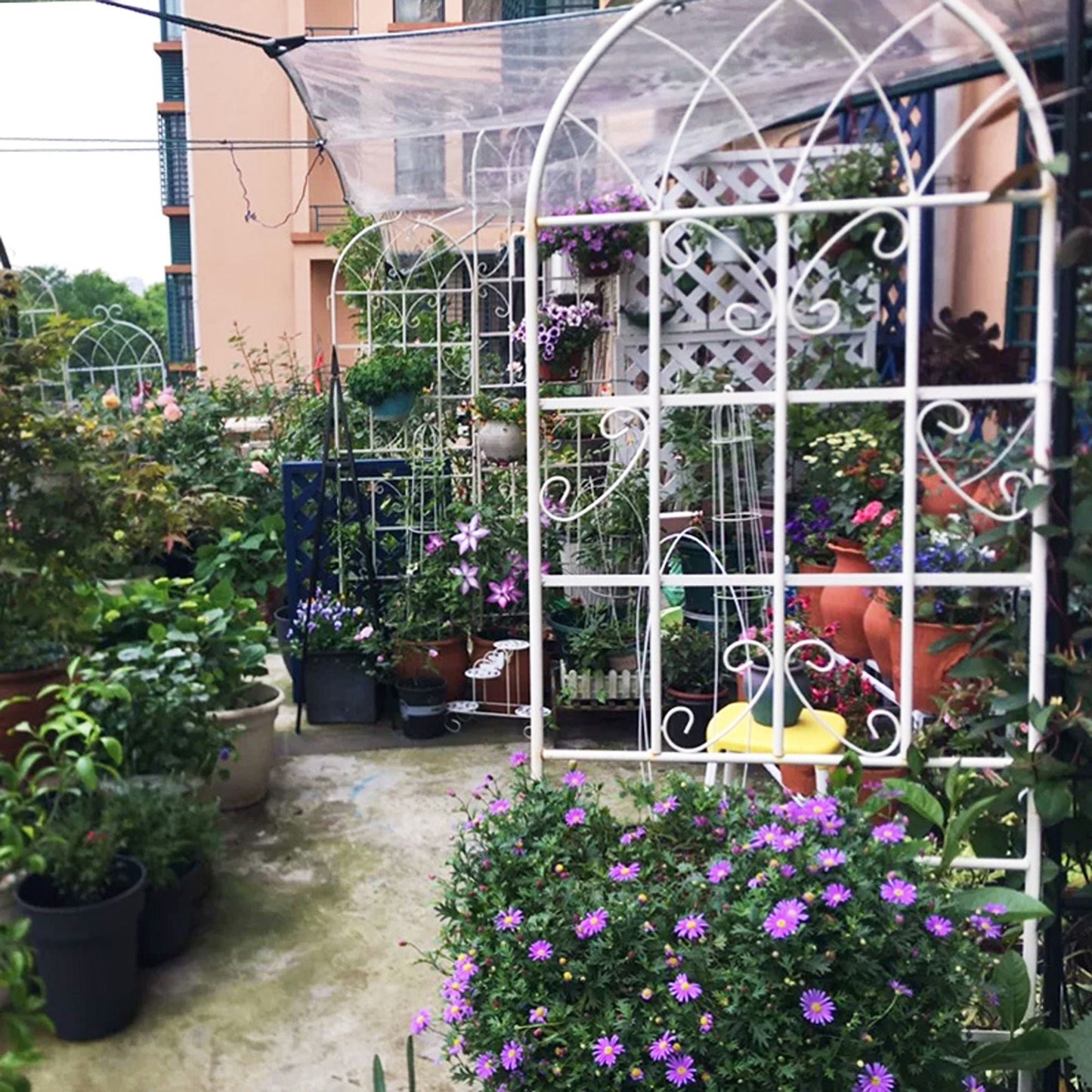 Metal Trellis For Climbing Plants And Vines