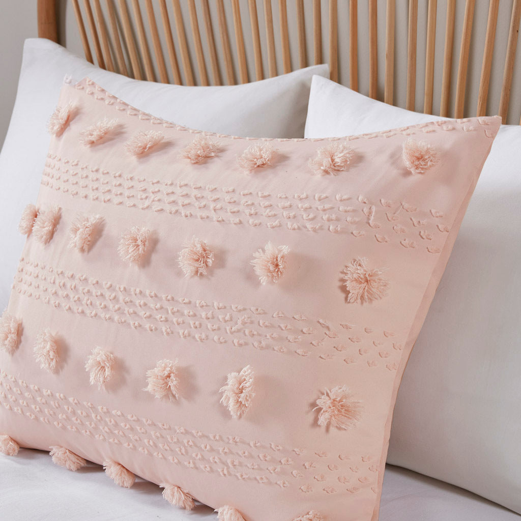 Luxury Full Queen Clip Jacquard Comforter and Set