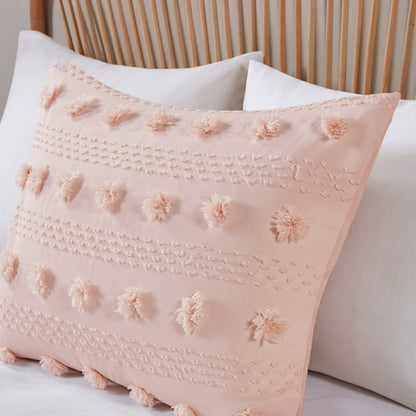 Luxury Full Queen Clip Jacquard Comforter and Set