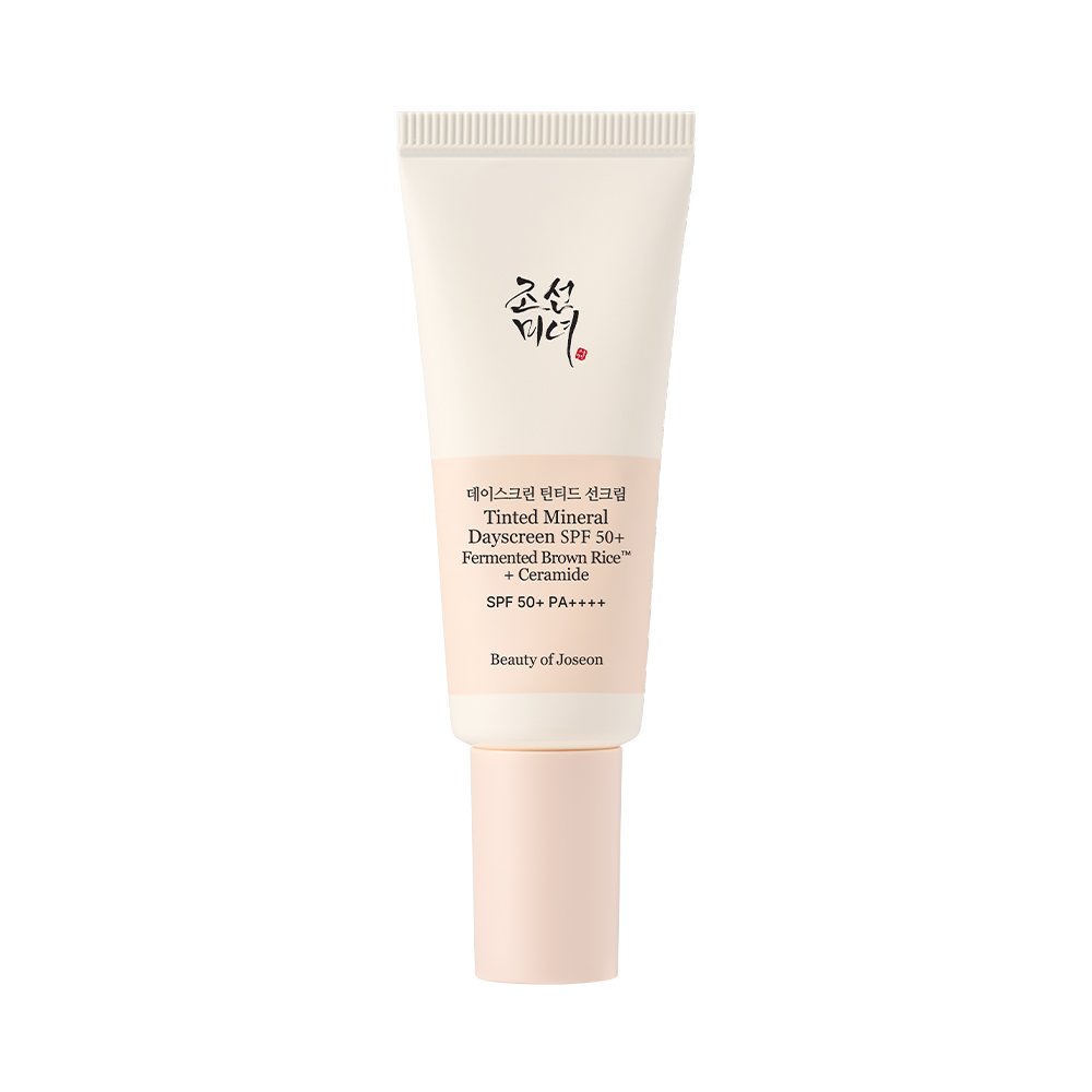Beauty of Joseon Tinted Mineral Dayscreen SPF50+ PA++++ 40ml sunscreen in soft beige tube on Tampa Home & Garden Store
