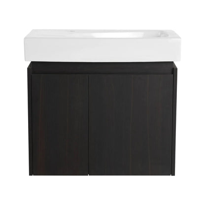 Modern Bathroom Vanity with Ceramic Basin Sink