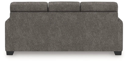 Olten sofa stationary in charcoal tweed fabric with 3 back cushions by Unique Piece Furniture on Tampa Home & Garden Store