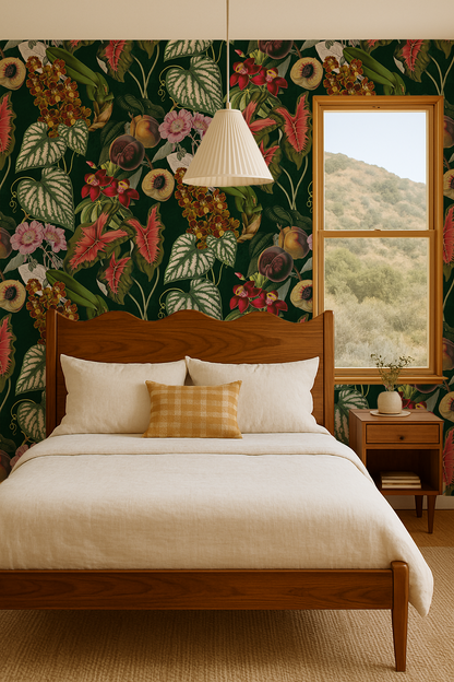 Papel pintado Cali Tropicale, verde