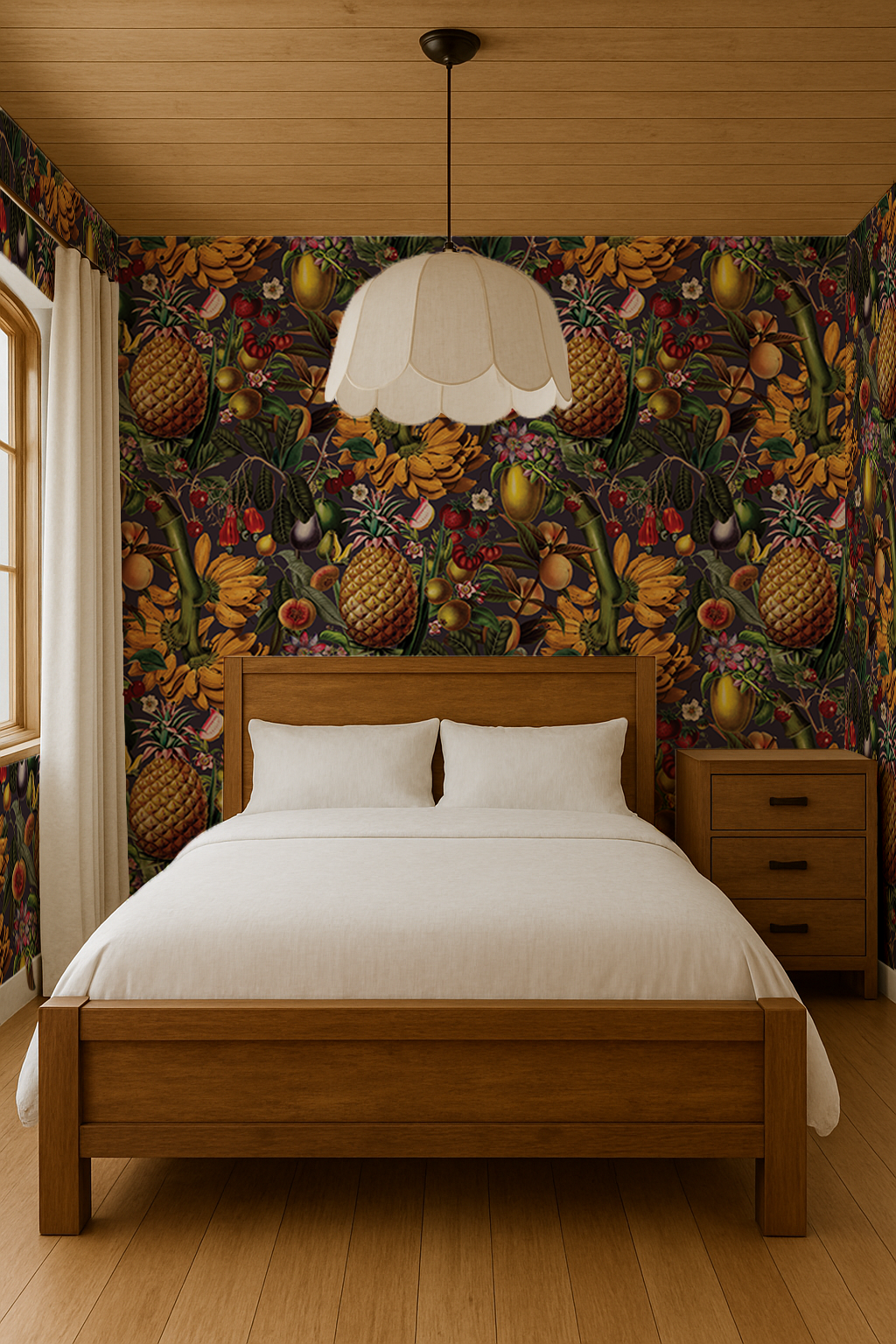 Papel pintado de fruta jugosa, ciruela