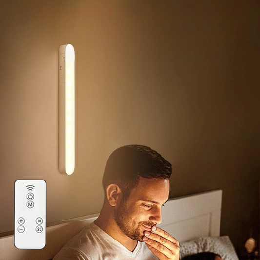USB Rechargeable LED Night Light 3 Color Dimmable Magnetic Cabinet Lamp - Tampa Home & Garden Store