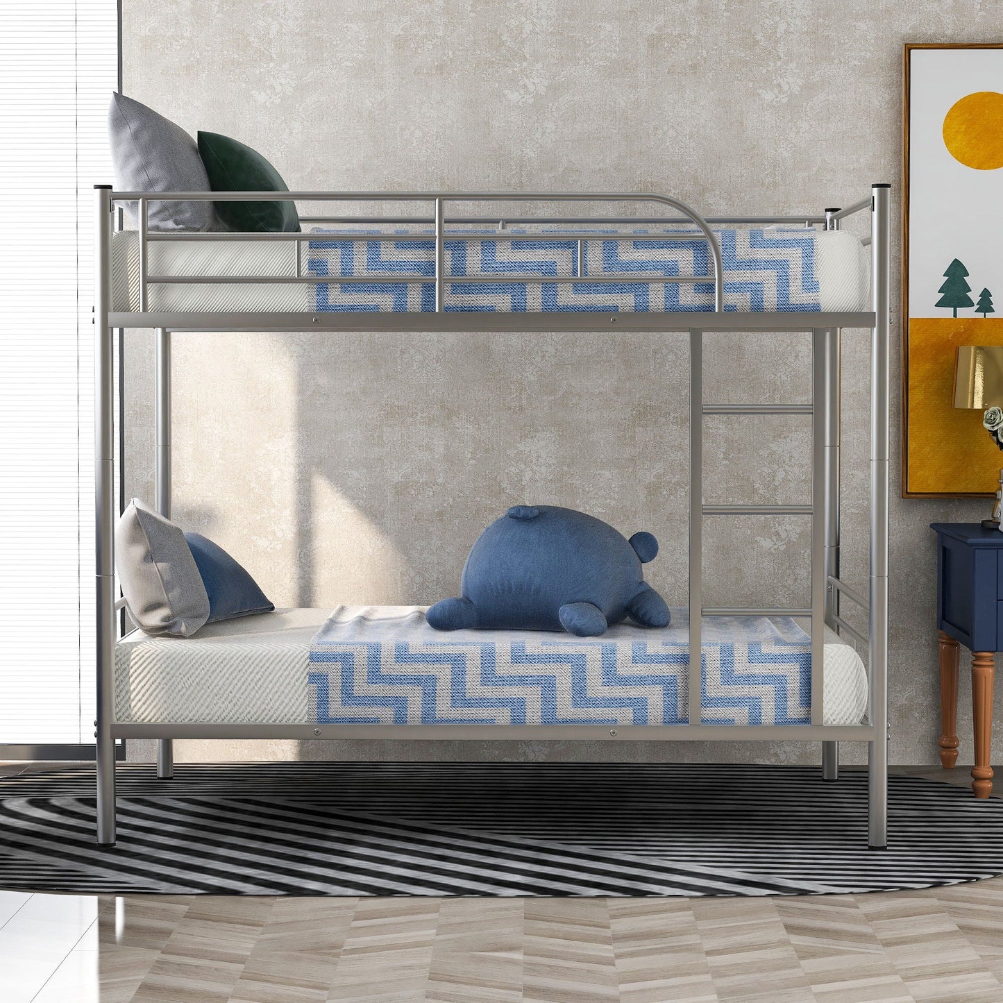 Durable Steel Bunk Bed For Kids And Teens