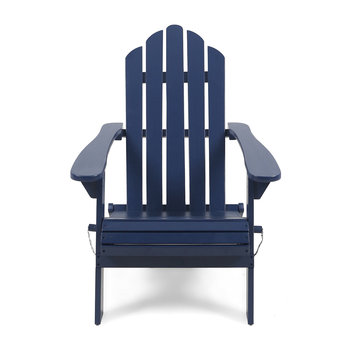 Hollywood Adirondack chair by HouseOfZazla in navy blue, outdoor patio seating on Tampa Home & Garden Store
