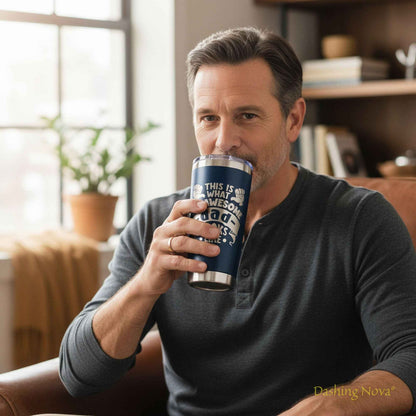 Best Dad Ever Tumbler and Stainless Steel