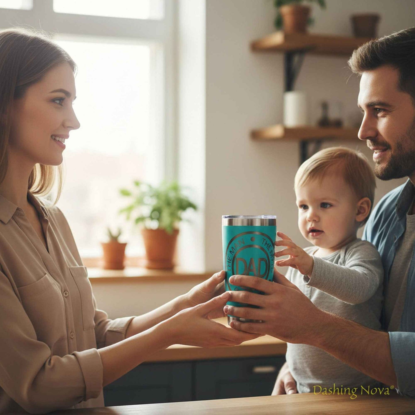 Best Dad Ever Tumbler and Stainless Steel