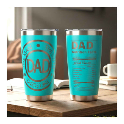 Best Dad Ever Tumbler and Stainless Steel