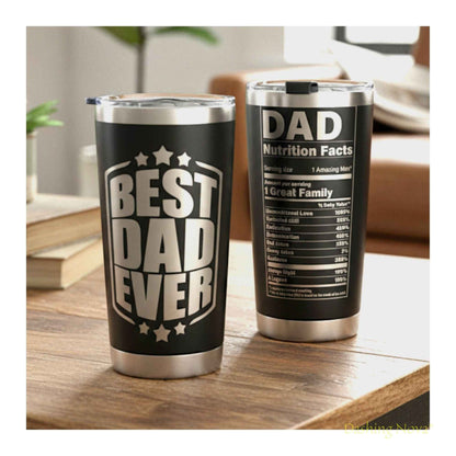 Best Dad Ever Tumbler and Stainless Steel