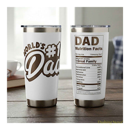 Best Dad Ever Tumbler and Stainless Steel