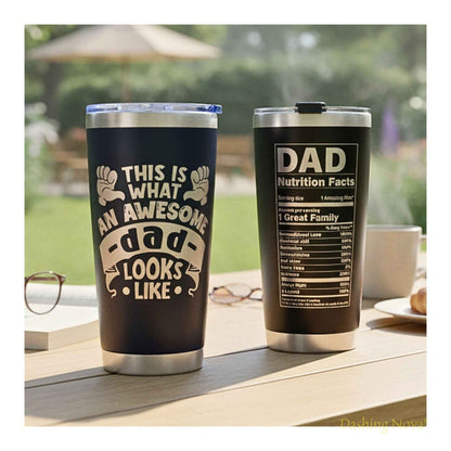 Best Dad Ever Tumbler and Stainless Steel