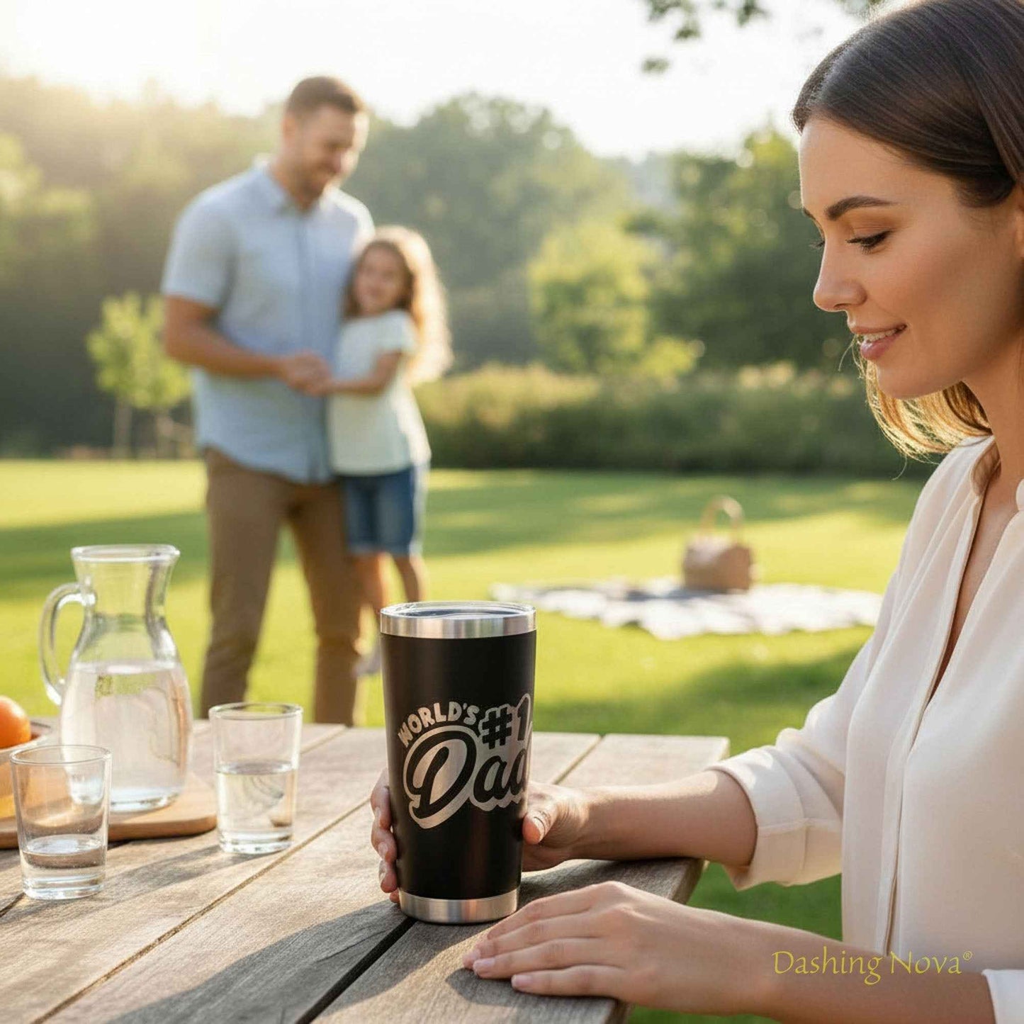 Best Dad Ever Tumbler and Stainless Steel