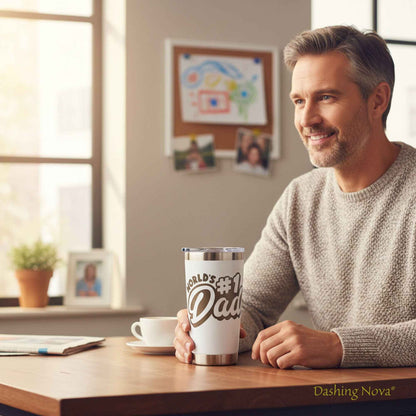 Best Dad Ever Tumbler and Stainless Steel