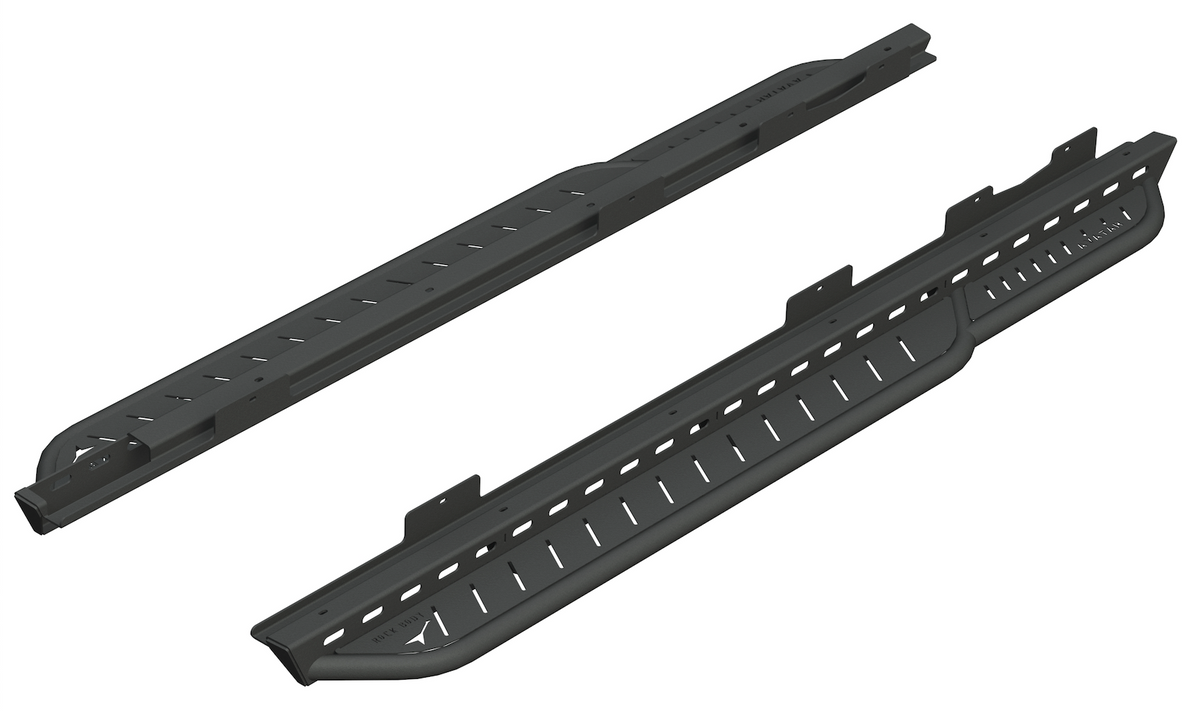 Mercedes Sprinter Rockbody side steps, avatar offroad, dark gray steel, 2-piece set on Tampa Home & Garden Store