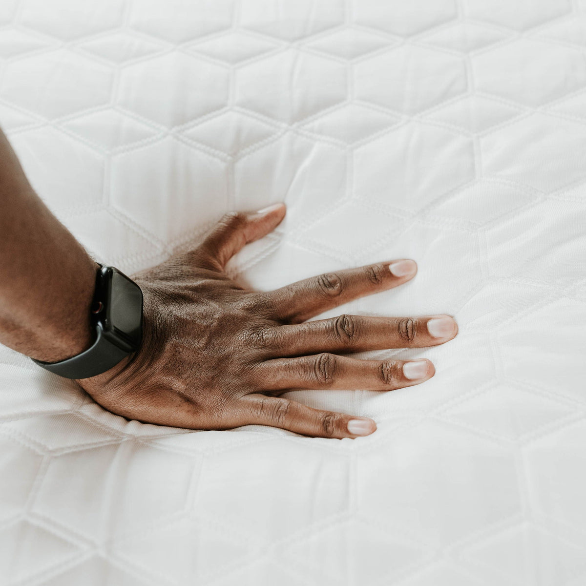 Copper Lux 14-inch memory foam mattress with phase-change cooling fabric quilted cover on Tampa Home & Garden Store