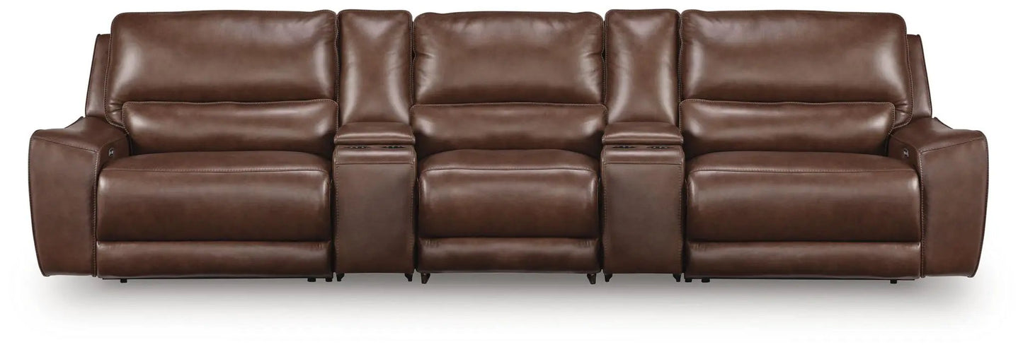 DeepWakes Power Reclining Sectional with Chaise
