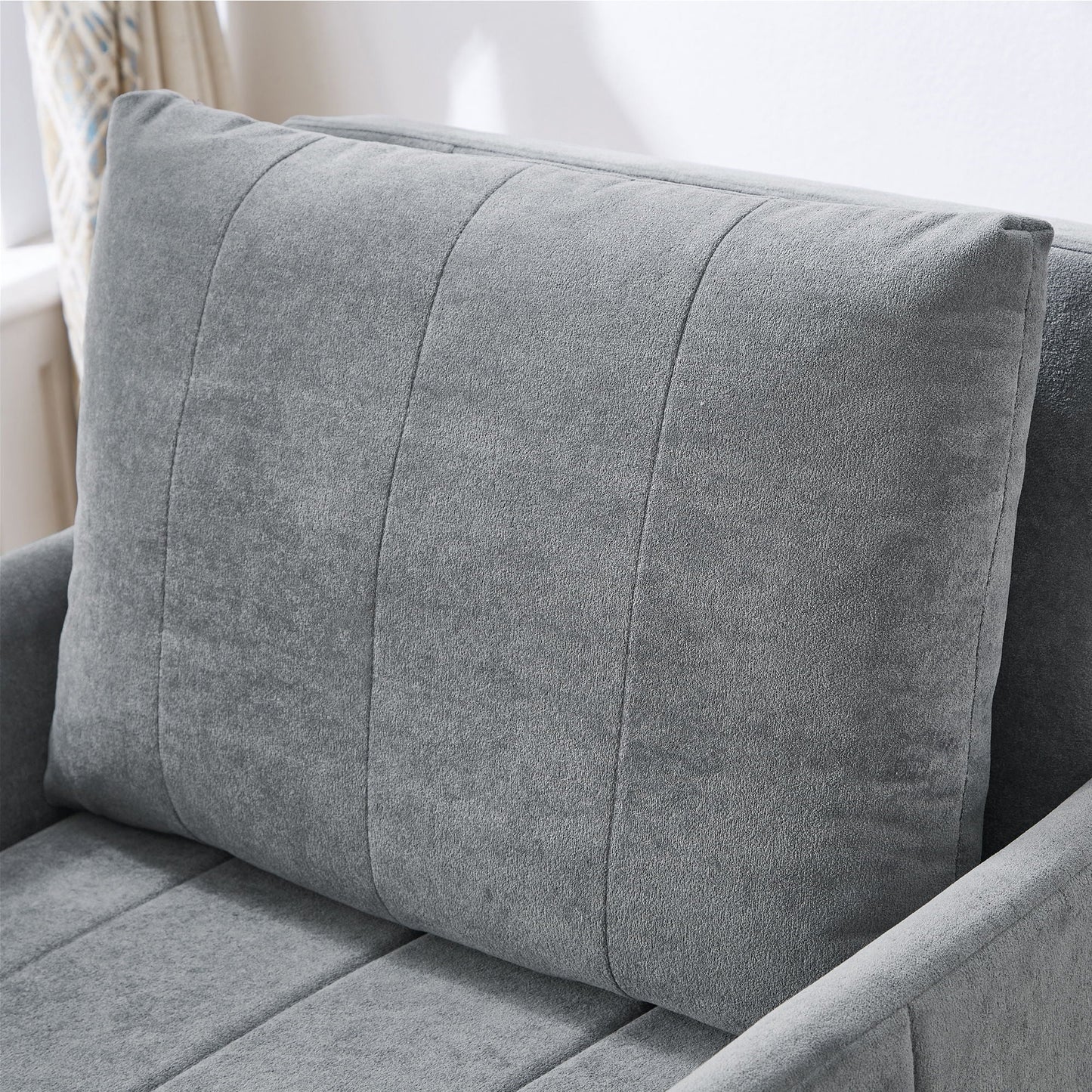 Convertible Sleeper Sofa and Storage Pockets