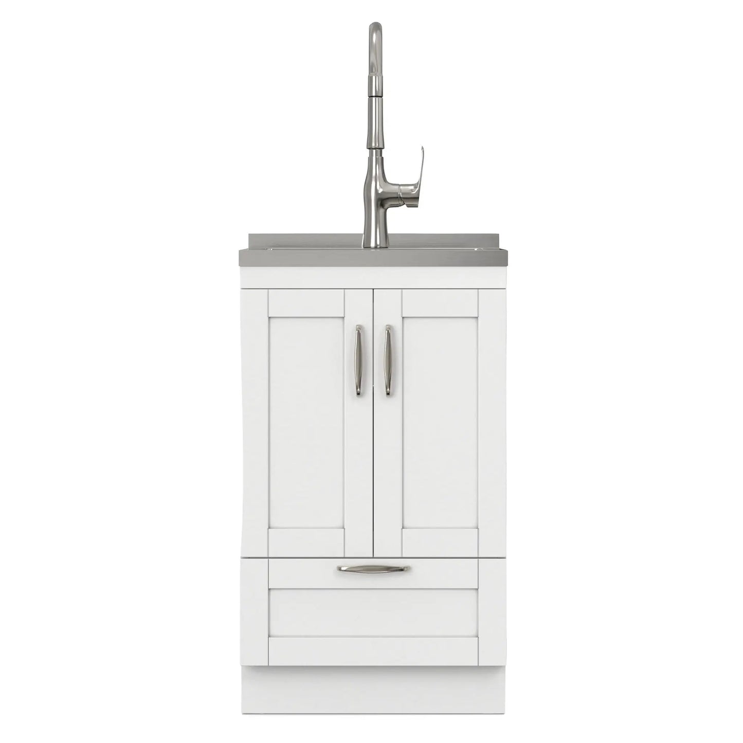 Reed Deluxe Laundry Cabinet with Pull-Out Faucet