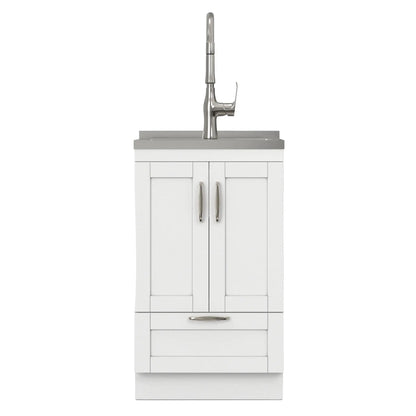 Reed Deluxe Laundry Cabinet with Pull-Out Faucet