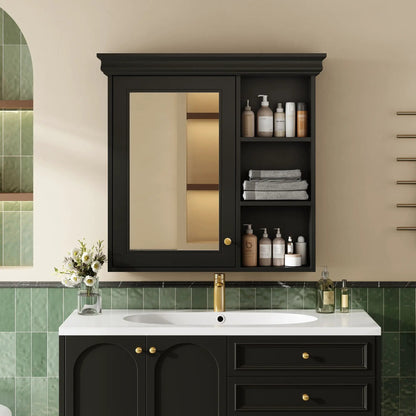 Wall Mounted Medicine Cabinet with Mirror