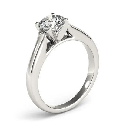 14k white gold cathedral solitaire engagement ring with 1 cttw diamond by Bids.com on Tampa Home & Garden Store