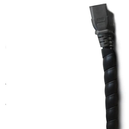 Anti-cat and dog bite cord protector for power cords by FLIPSTYLEZLLC, black spiral sleeve on Tampa Home & Garden Store