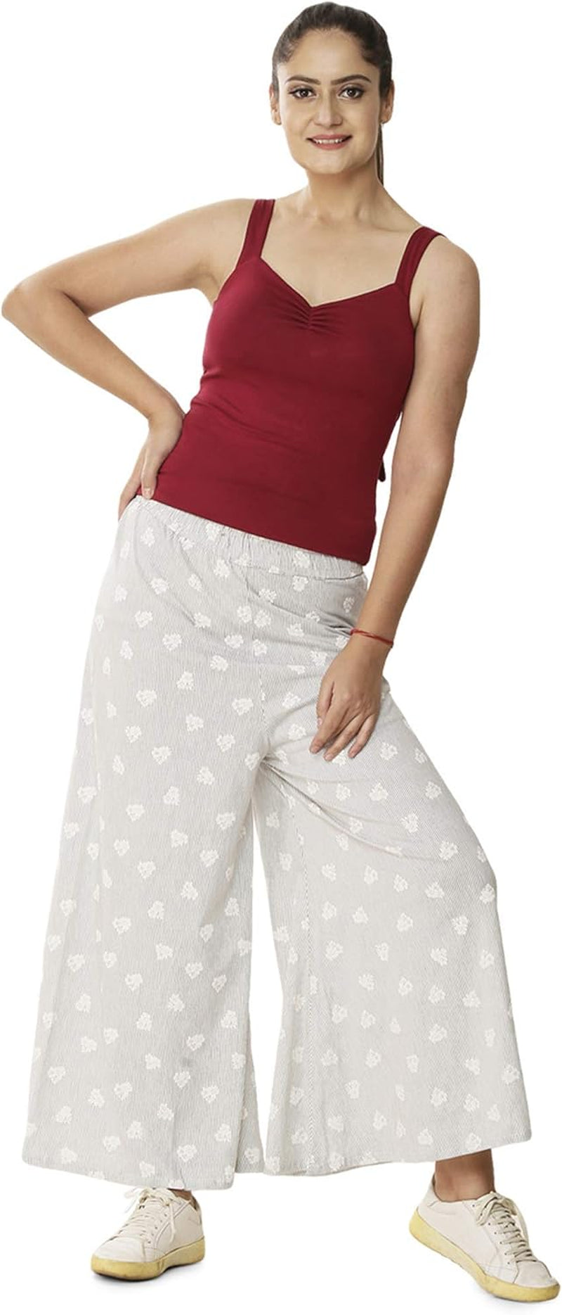 Ahikah Organic Cotton Palazzo Pants
