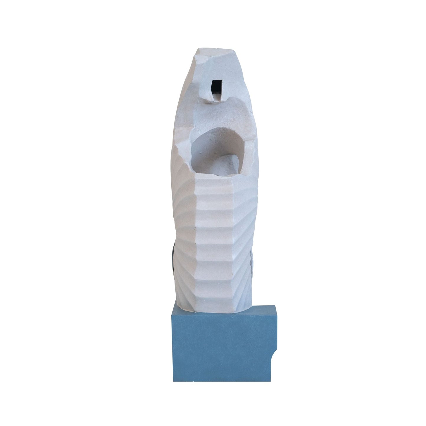 Abstract Water Fountain With Base and Night Light