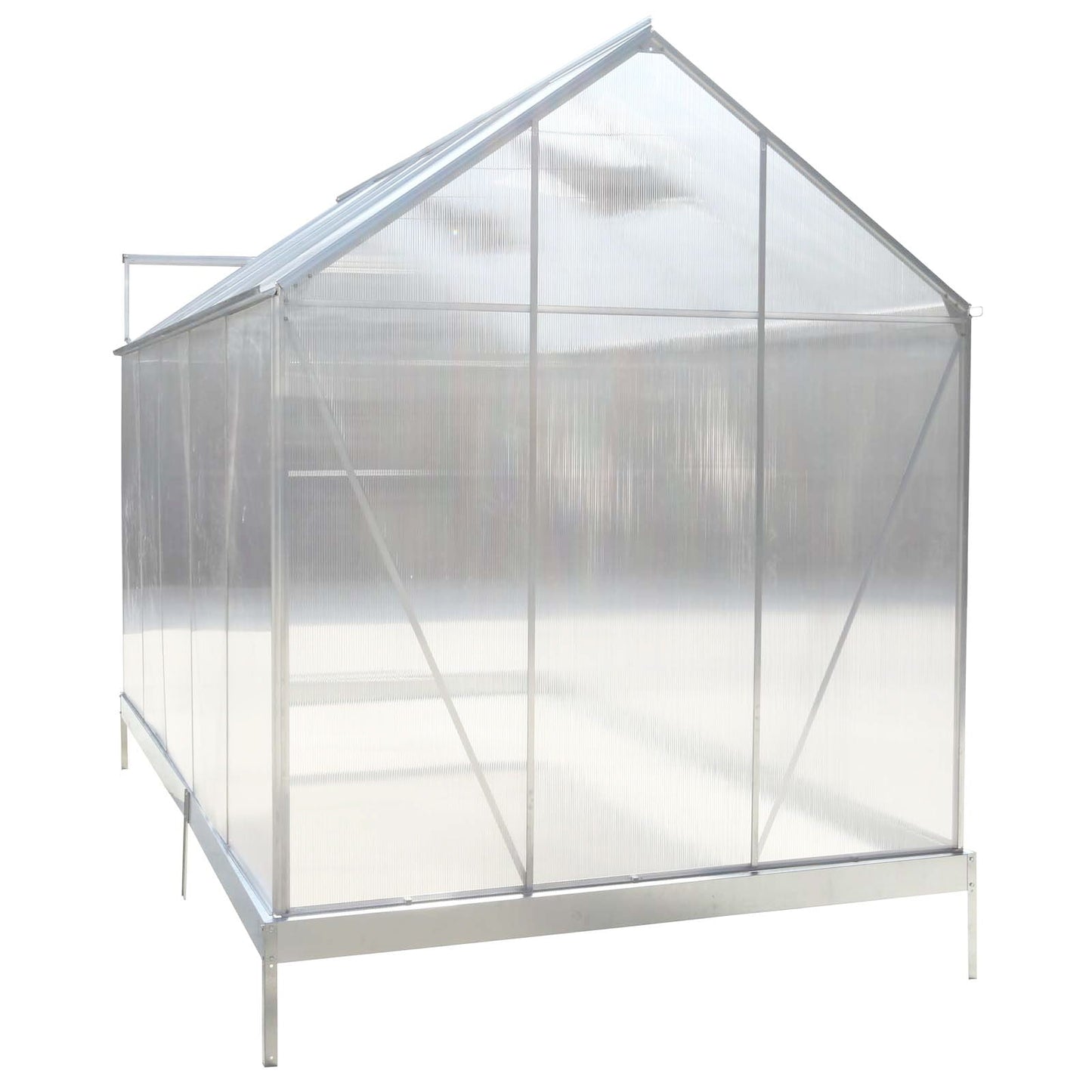 Heavy Duty Polycarbonate Greenhouse Kit and Door